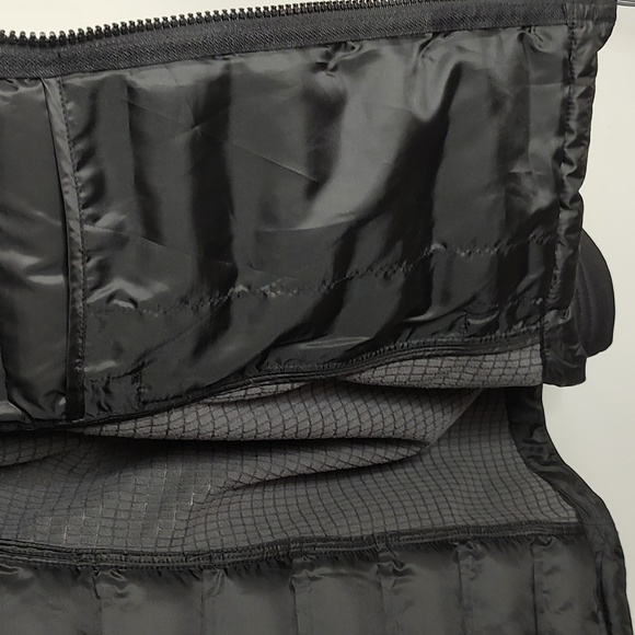 Gerry light puffer hybrid soft shell jacket Medium black - Picture 6 of 8